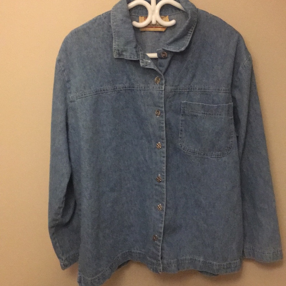 Vintage Denim Button-down